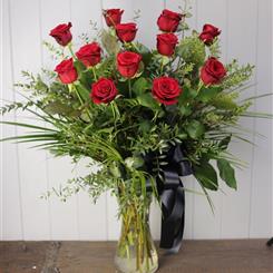 The Dozen Red roses Bouquet