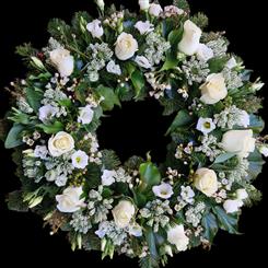 White wreath